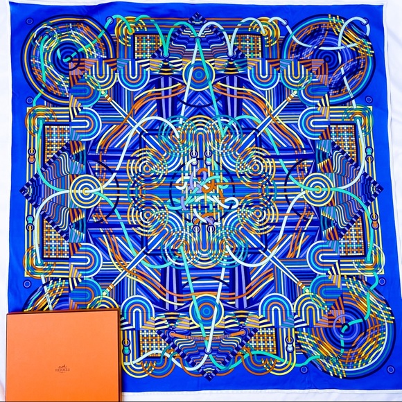 Hermes Accessories - SOLD HERMÈS carre jersey les fabrique des rubans